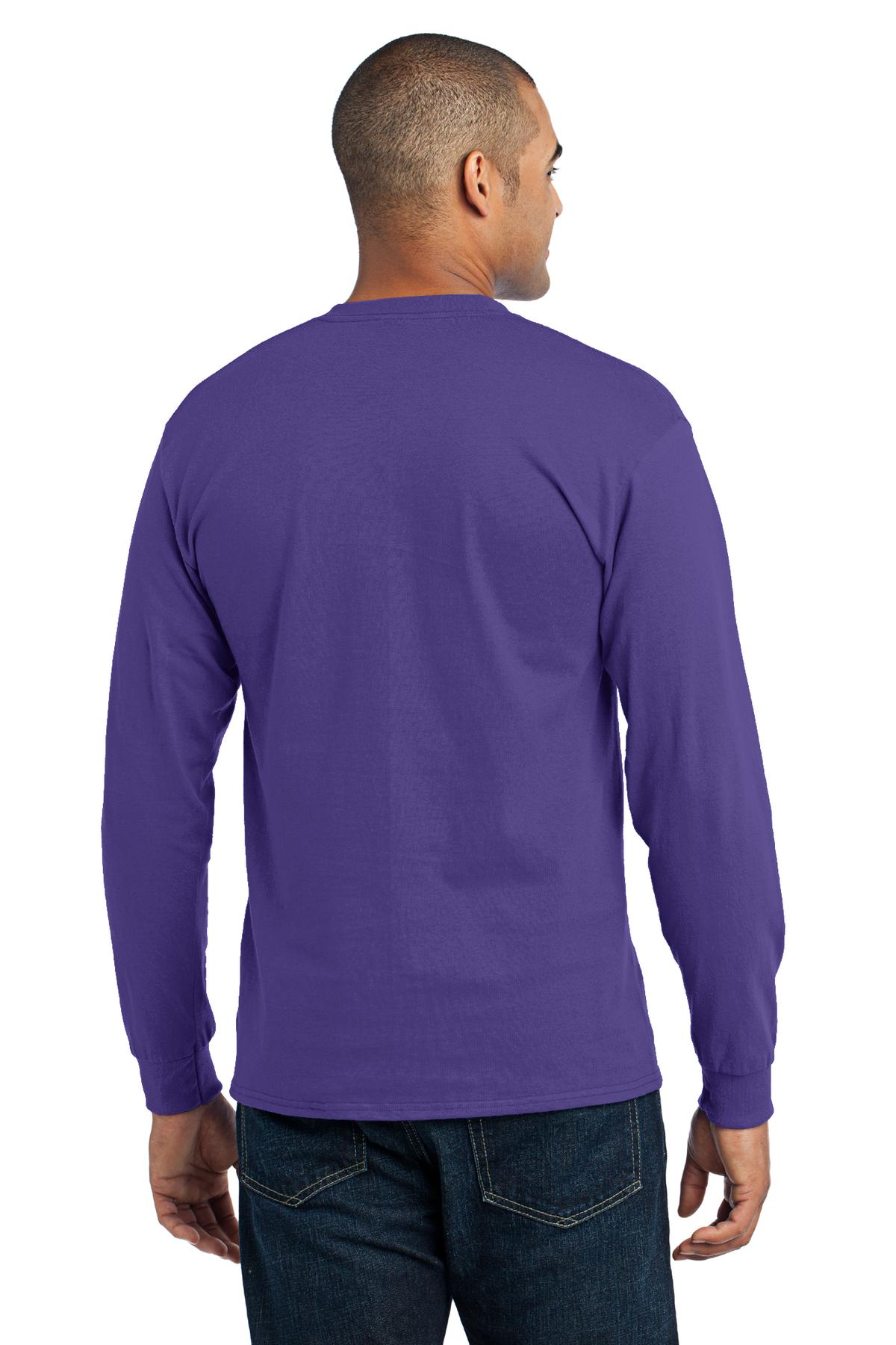 Port & Co Long Sleeve Core Blend Tee. PC55LS 52