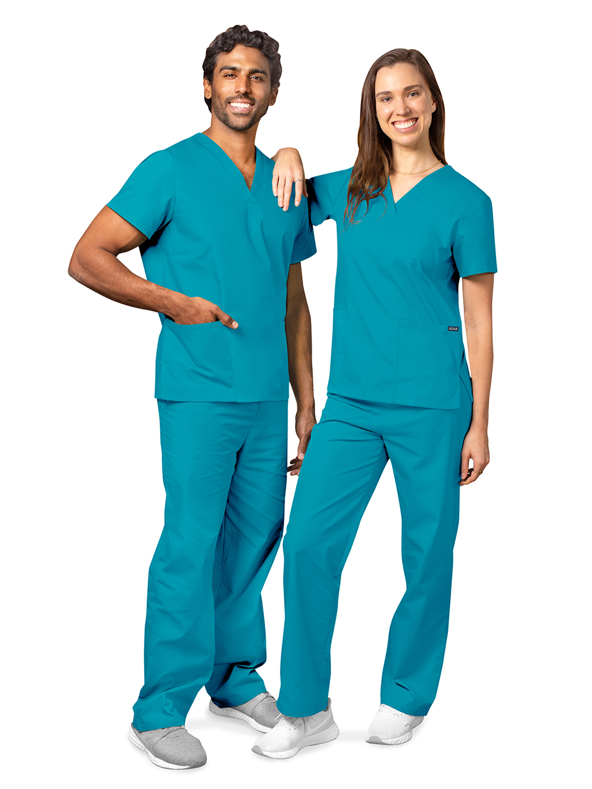 Adar - Universal - Unisex Drawstring Scrub Set 4