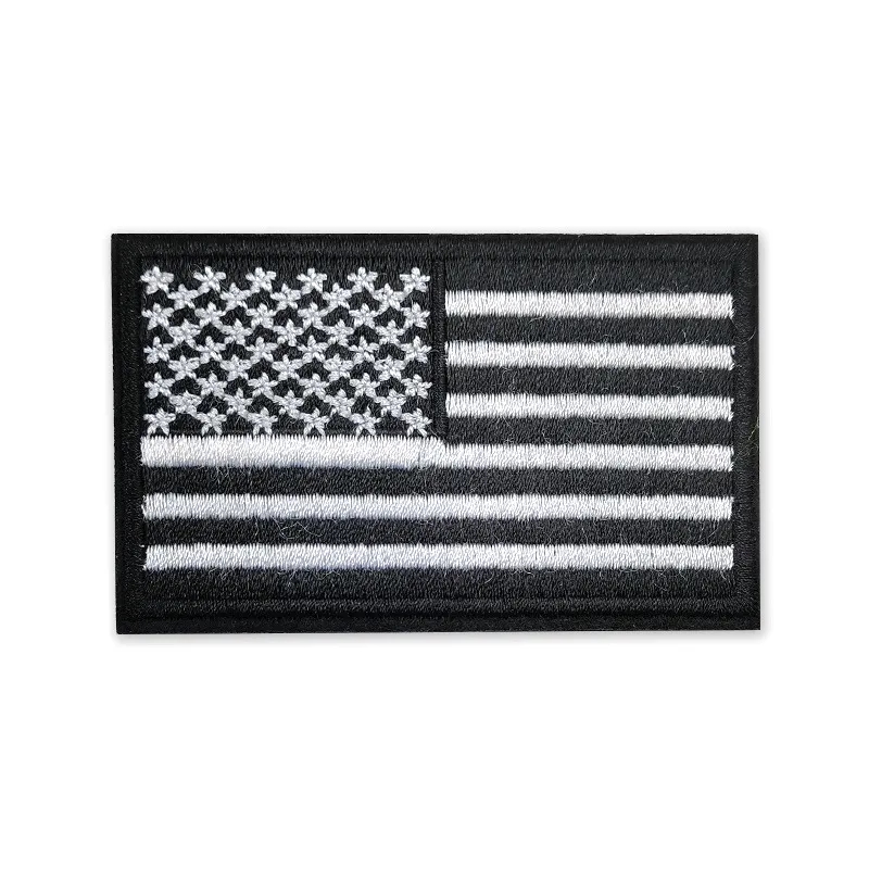 Custom Embroidered USA Flag Patches 7