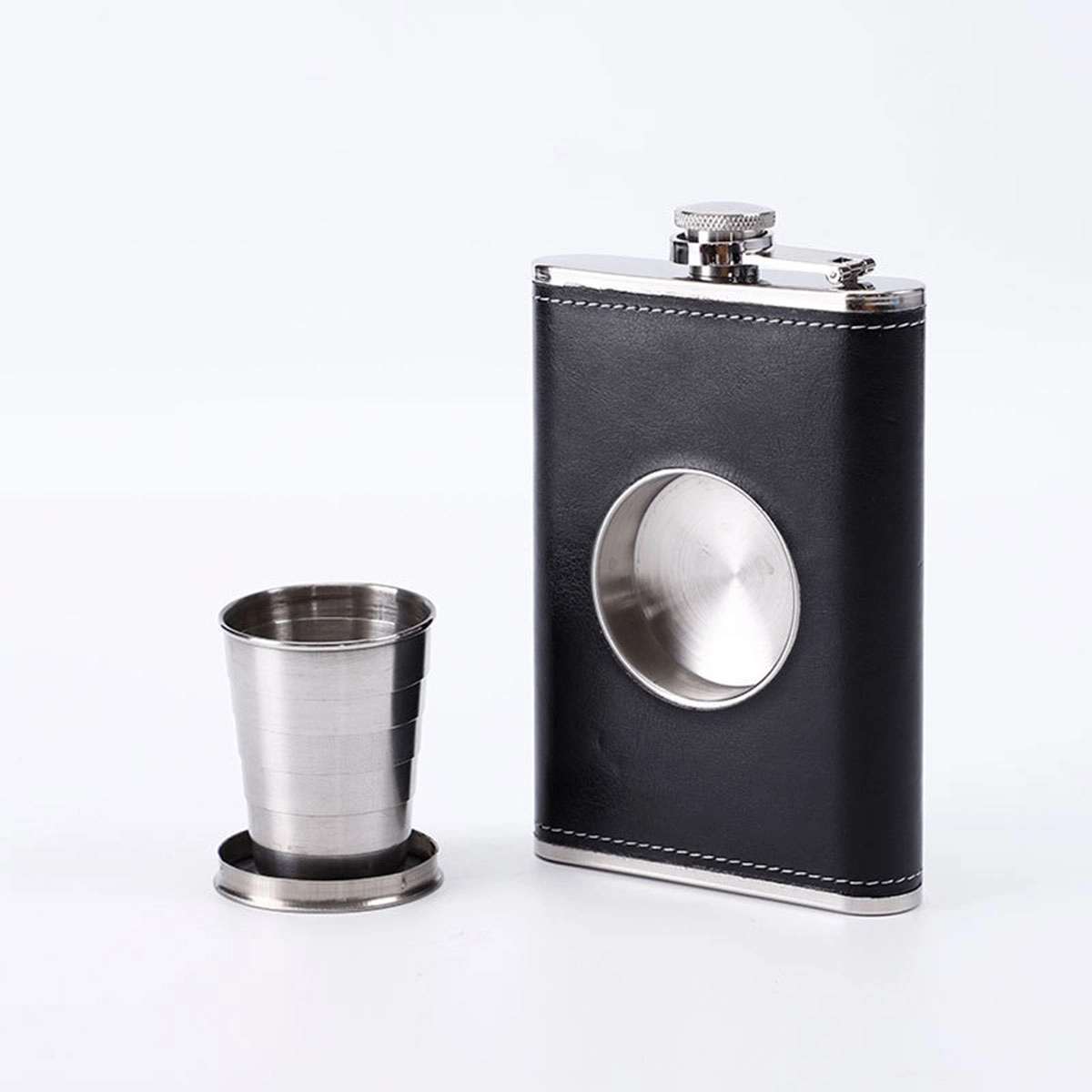 Stainless Steel 8 Oz Hip Flask 4
