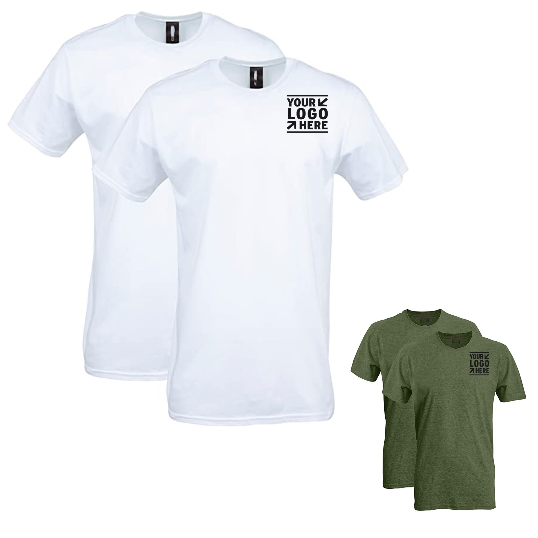 Lightweight Adult Soft Cotton T Shirt 1