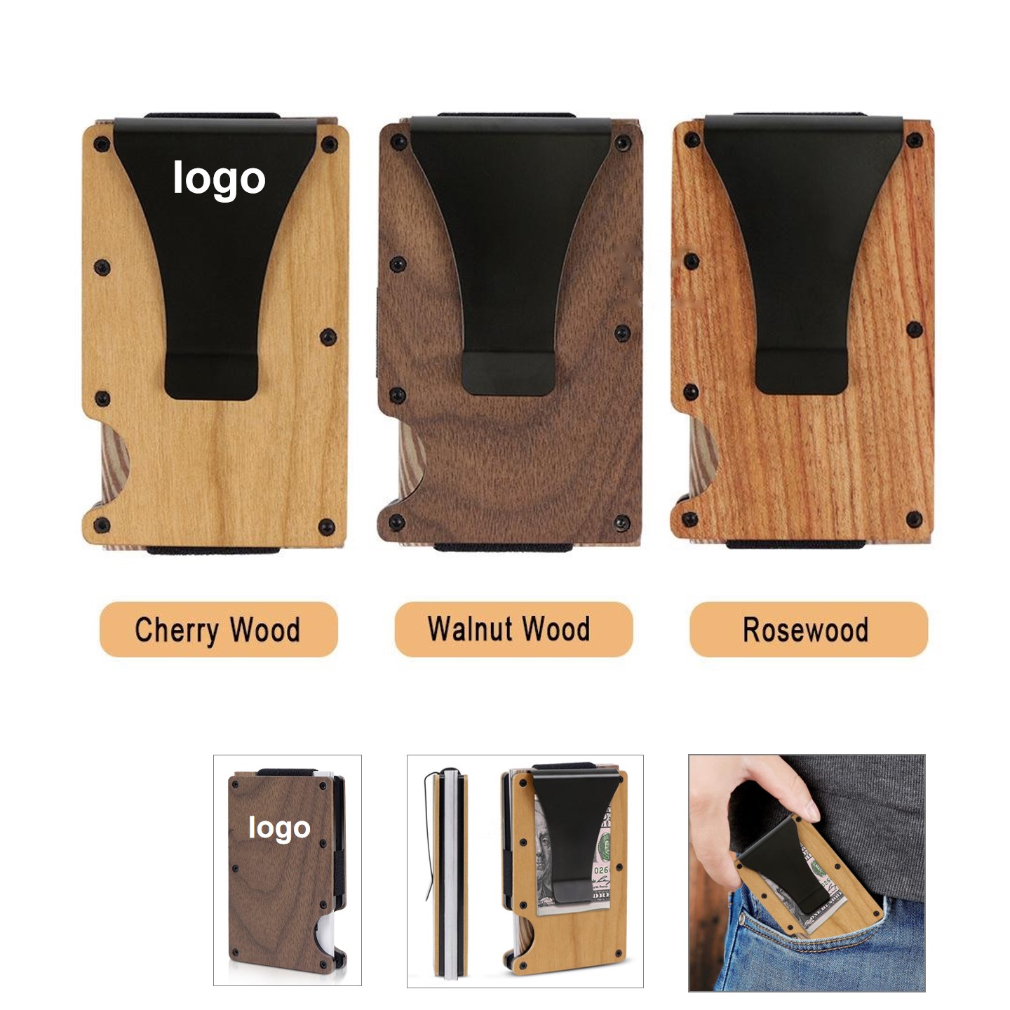 Wood Blocking Wallet 2