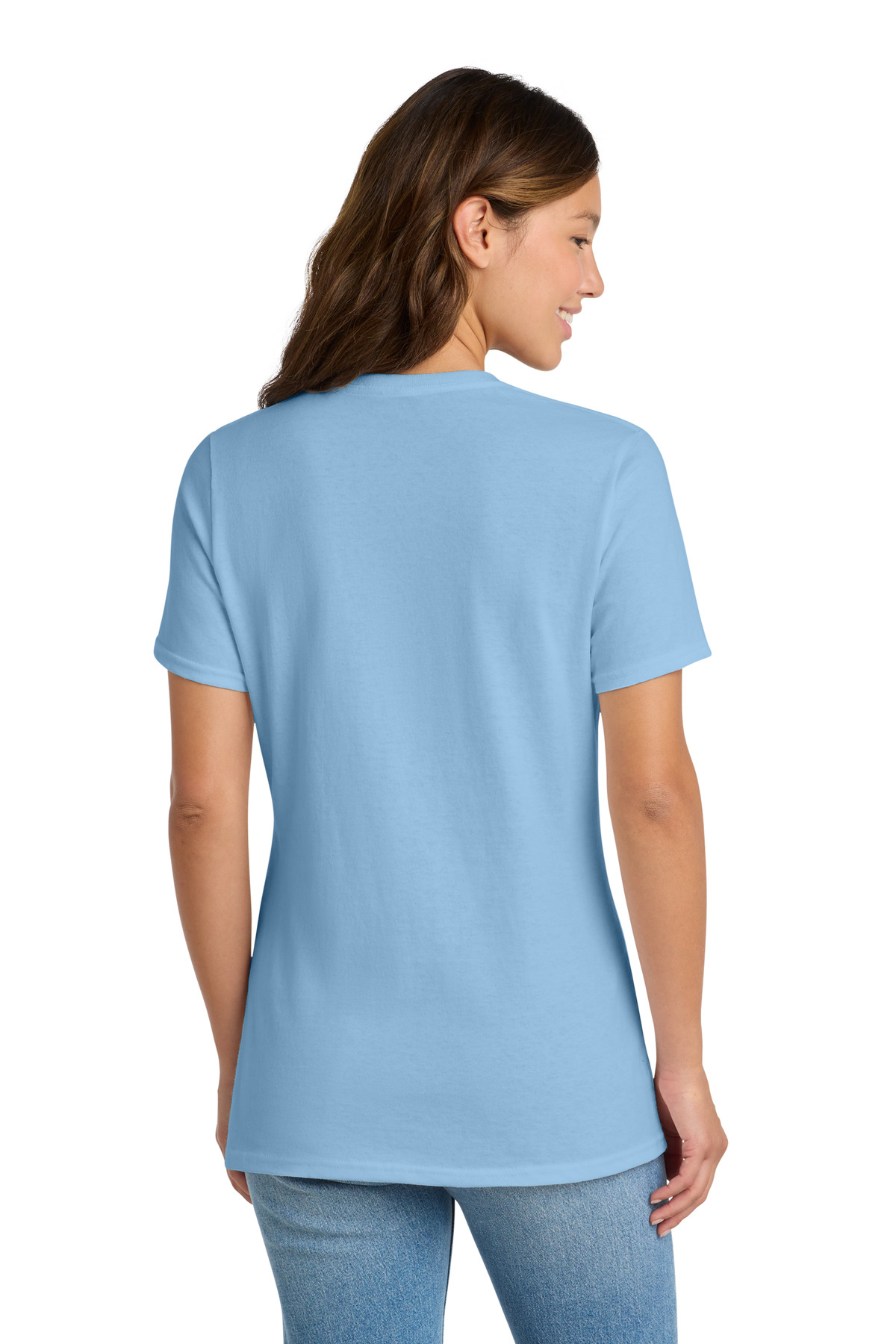 Port & Co Women's Core Cotton Tee. LPC54 80