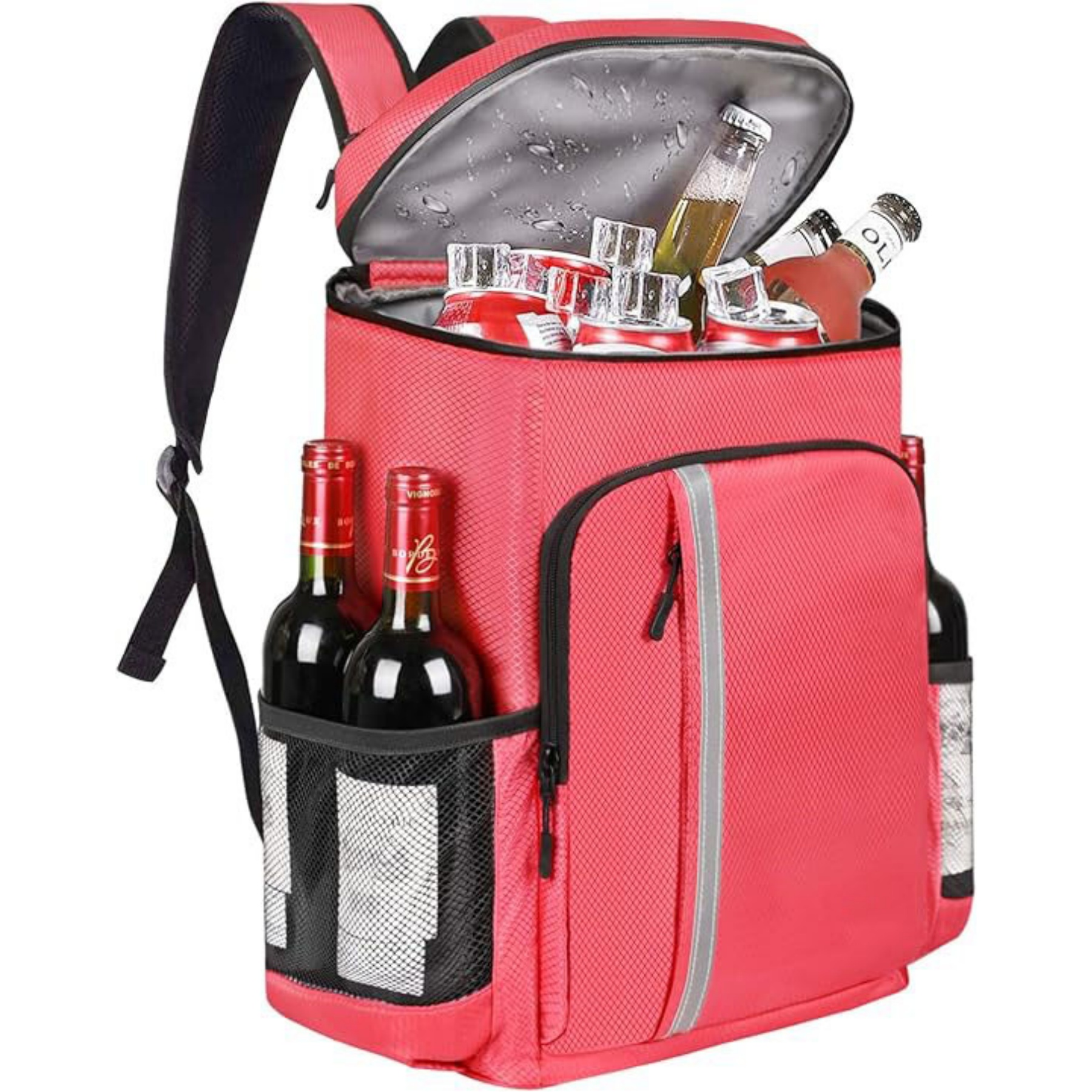 30 Cans Leakproof Insulated Waterproof Cooler Backpack 4