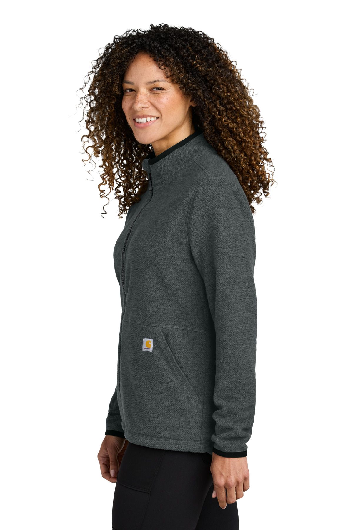 Carhartt® Women's Textured Full-Zip Fleece Jacket 14
