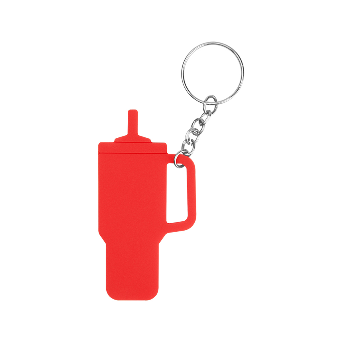 Intrepid Tumbler Shaped Silicone Key Ring 13