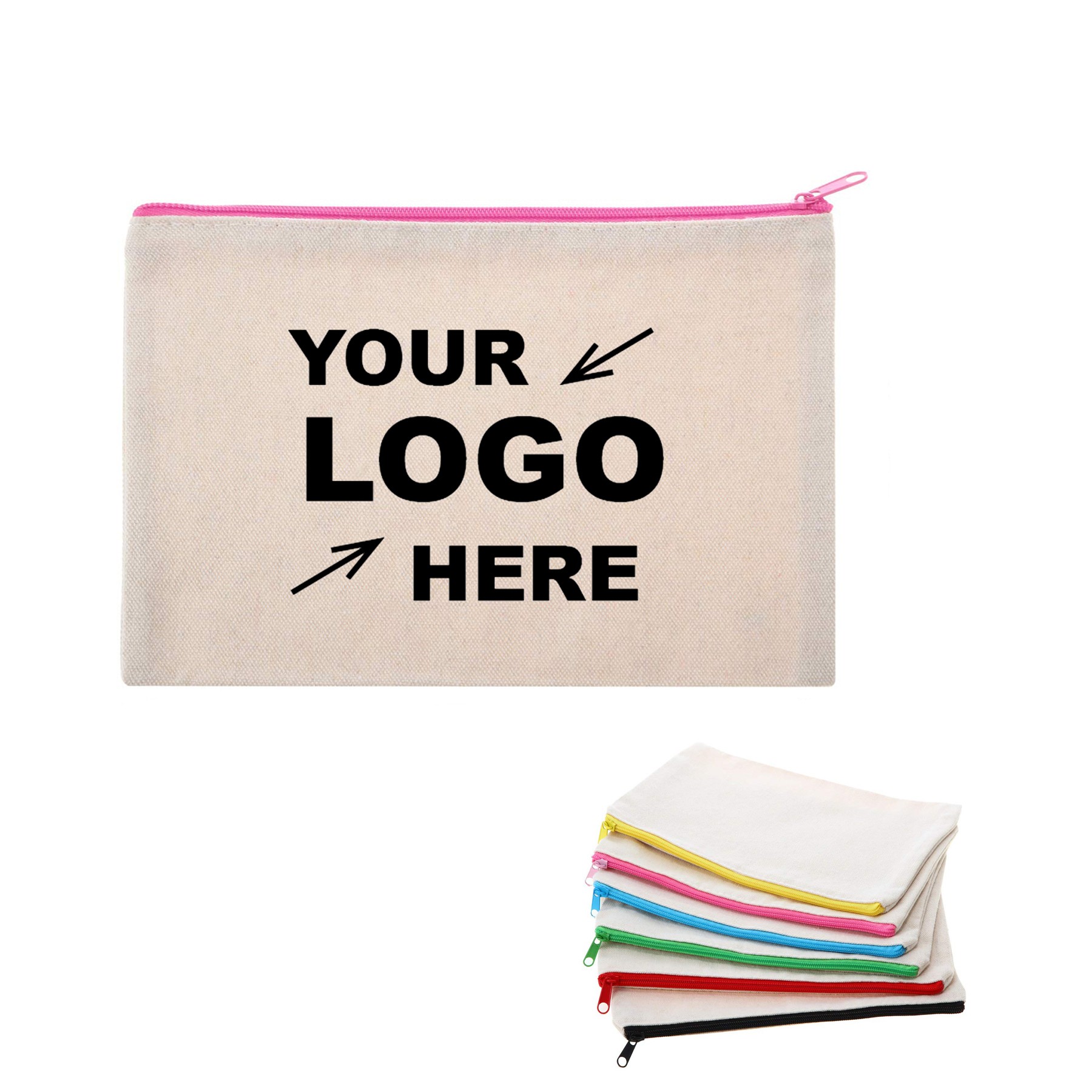 Canvas Pencil Pouch