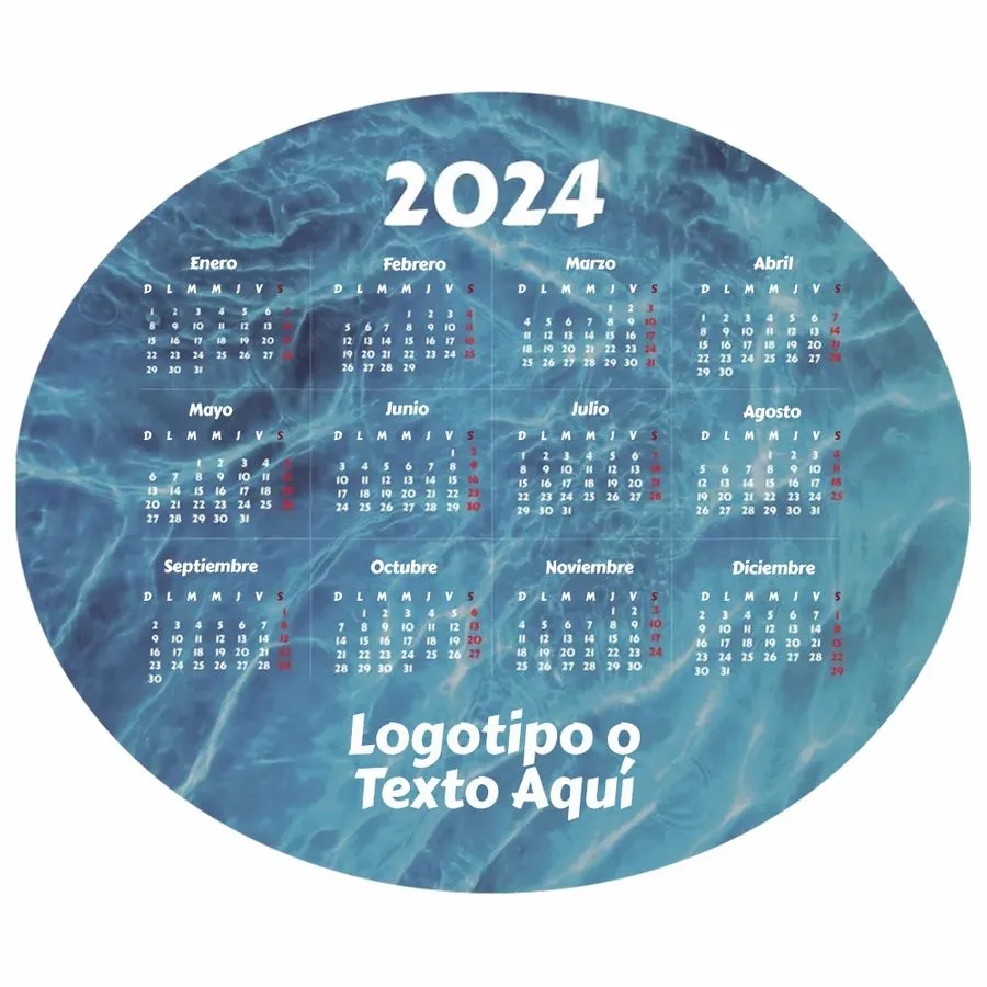 Nautical Calendar Mouse Pad 7