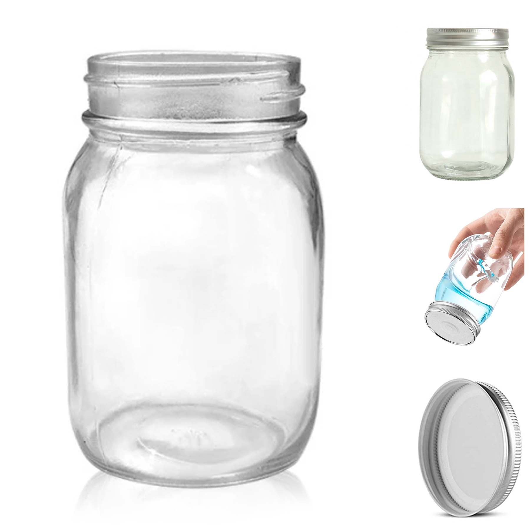 16oz Glass Mason Jars 3