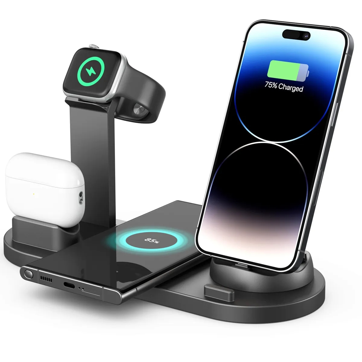 4 in 1 Wireless Charging Station for Multiple Devices 3