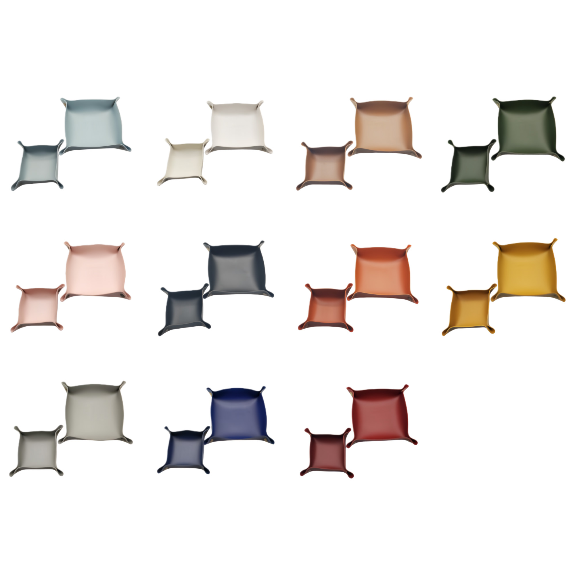 PVC Desktop Creative Storage Tray 2