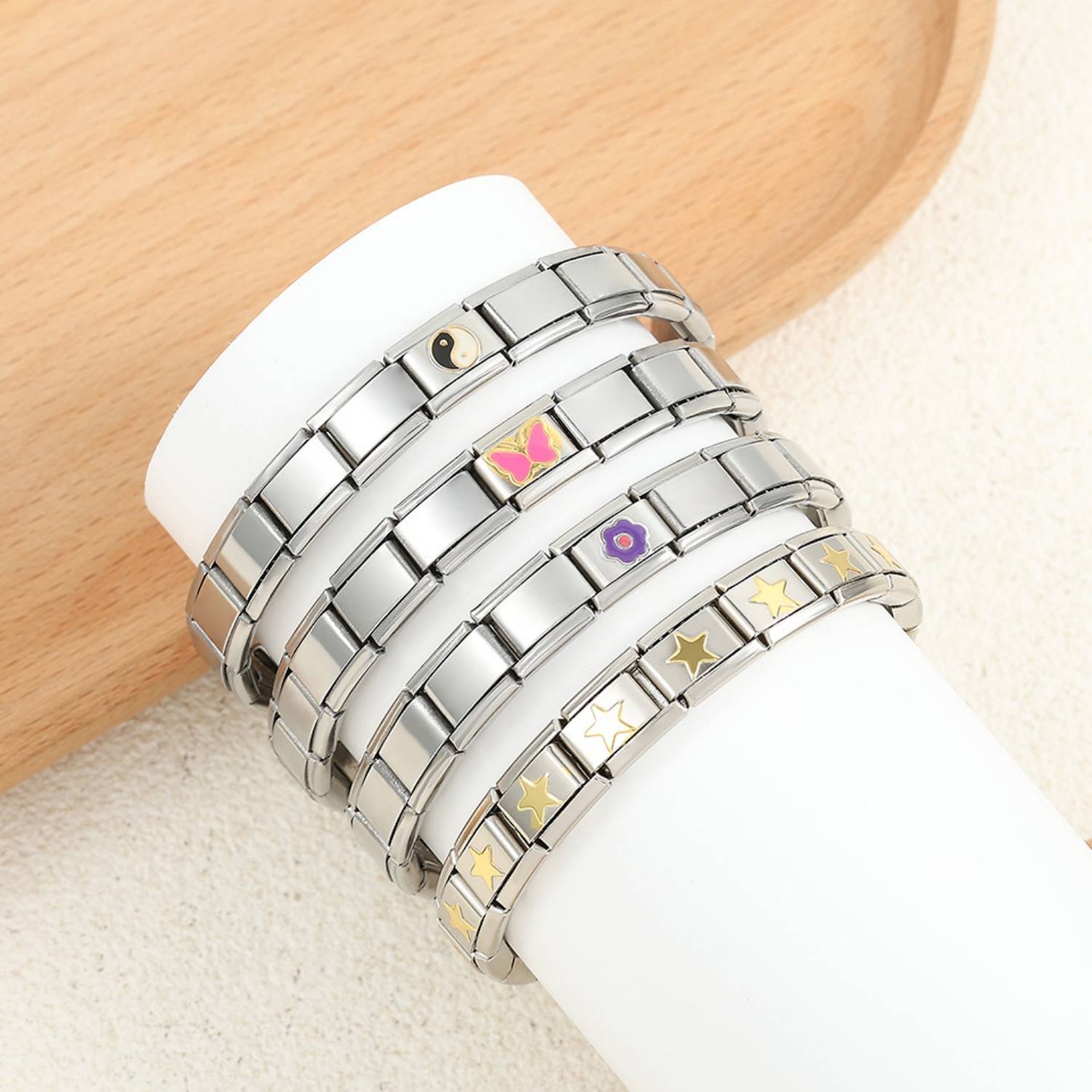Detachable DIY free matching bracelet 6