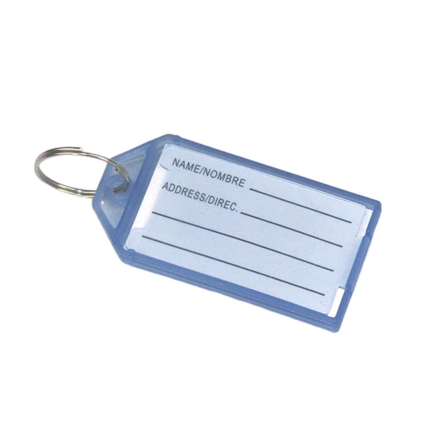 PVC Name Tag Keychain 8
