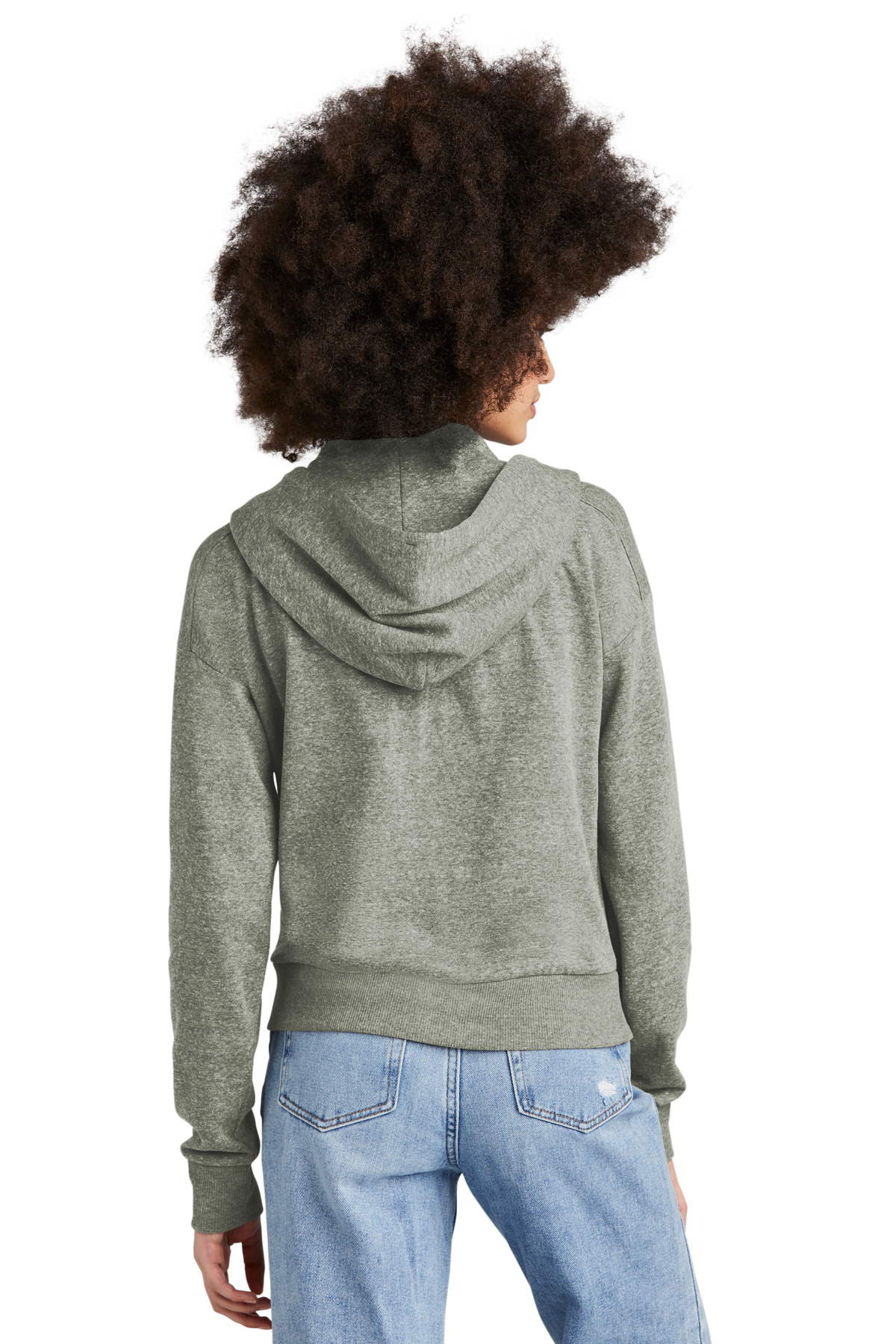 District Women's Perfect Tri Fleece 1/2-Zip Pullover DT1311 28