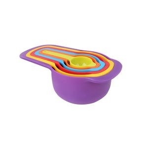5 In 1 Plastic Measuring Cup With Dual Pourers 10