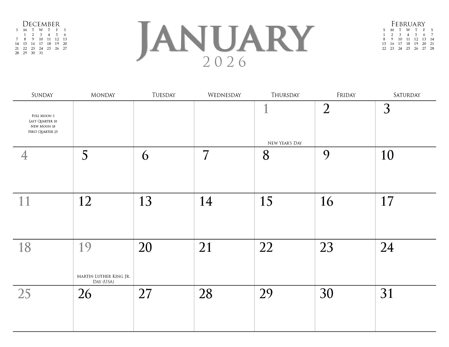 Triumph® Calendars Executive Small Quantity Appointment Calendar