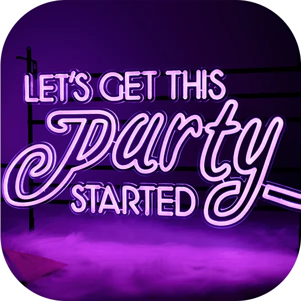 Metal-Framed Neon Signs 2