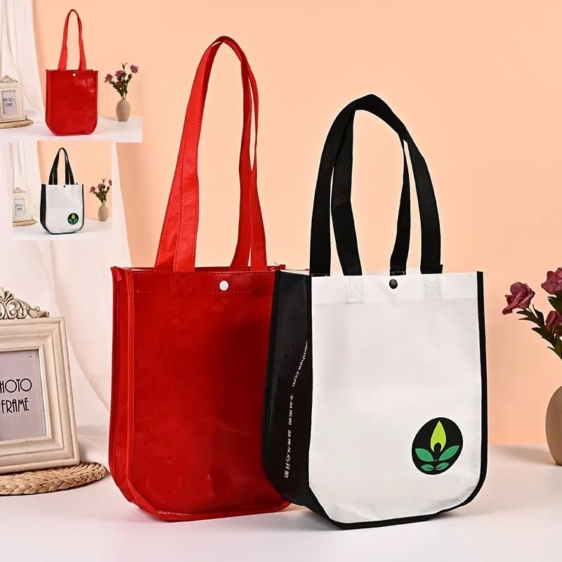 Custom Laminated Shopper Tote Bag 5