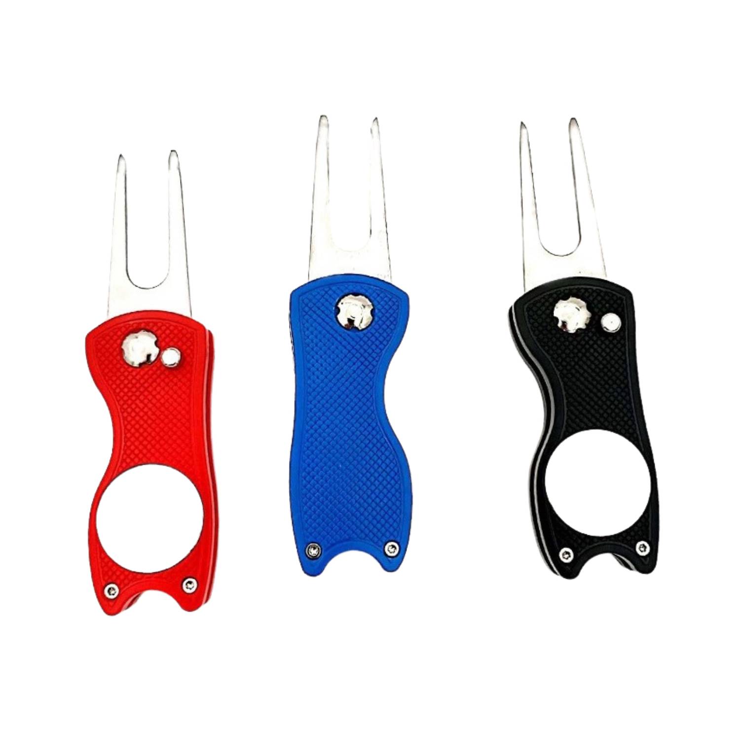 Foldable Pitchfork Golf Divot Repair Tool 10