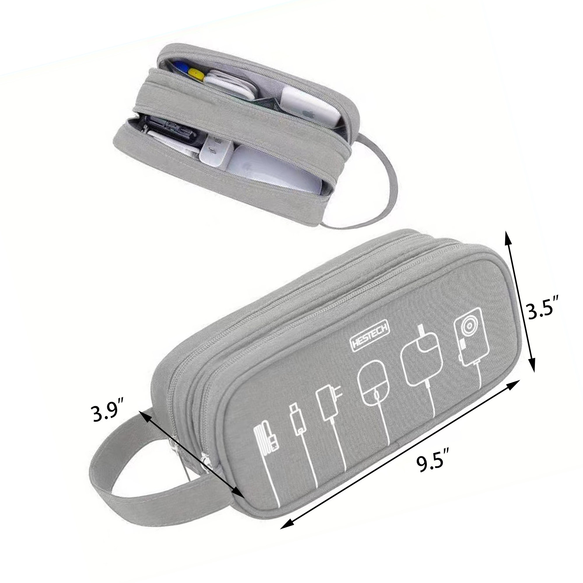 Travel Charger Case Organizer 2