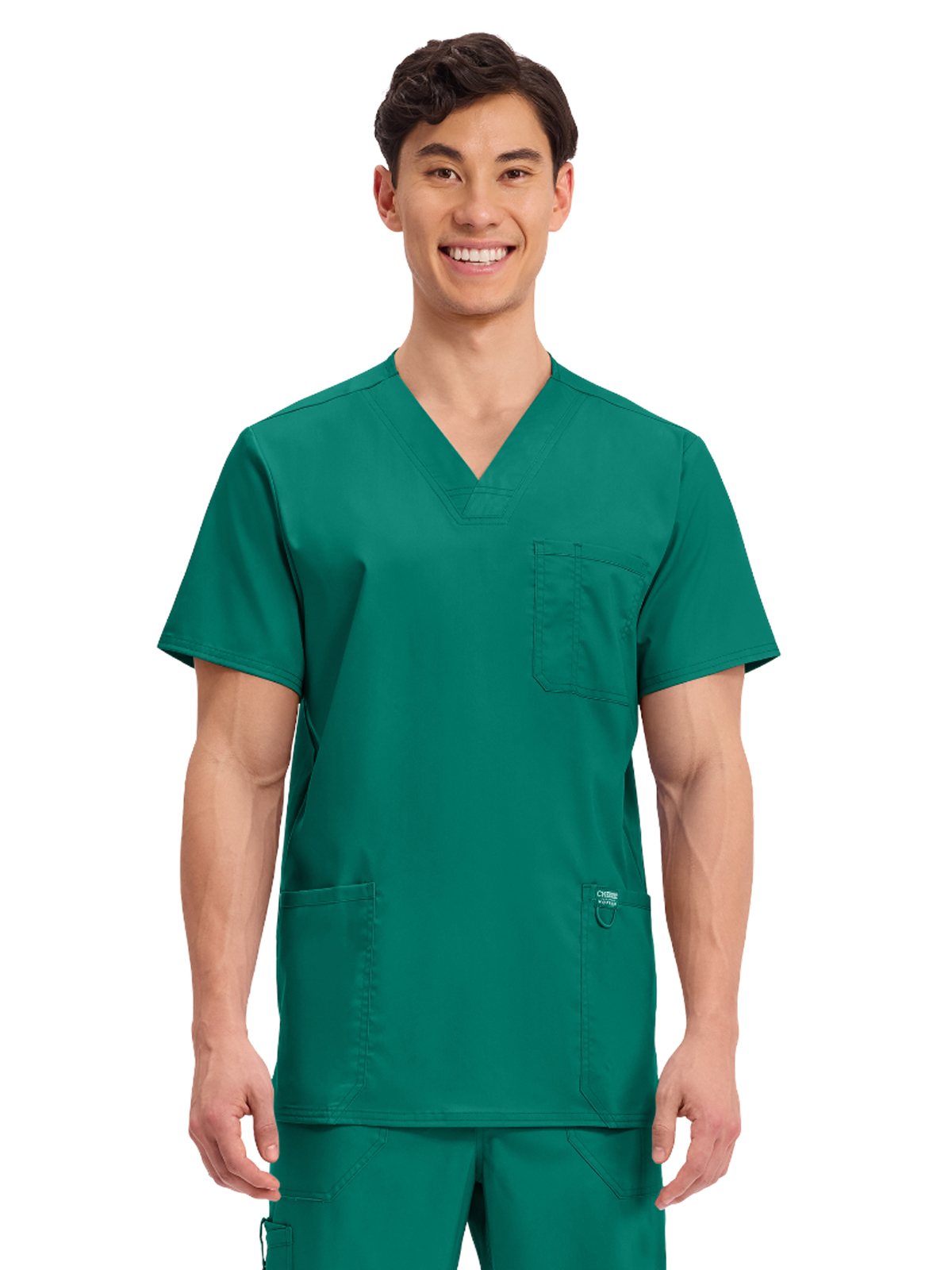 Cherokee - Workwear Revolution - Men's 3-Pocket V-Neck Top 9