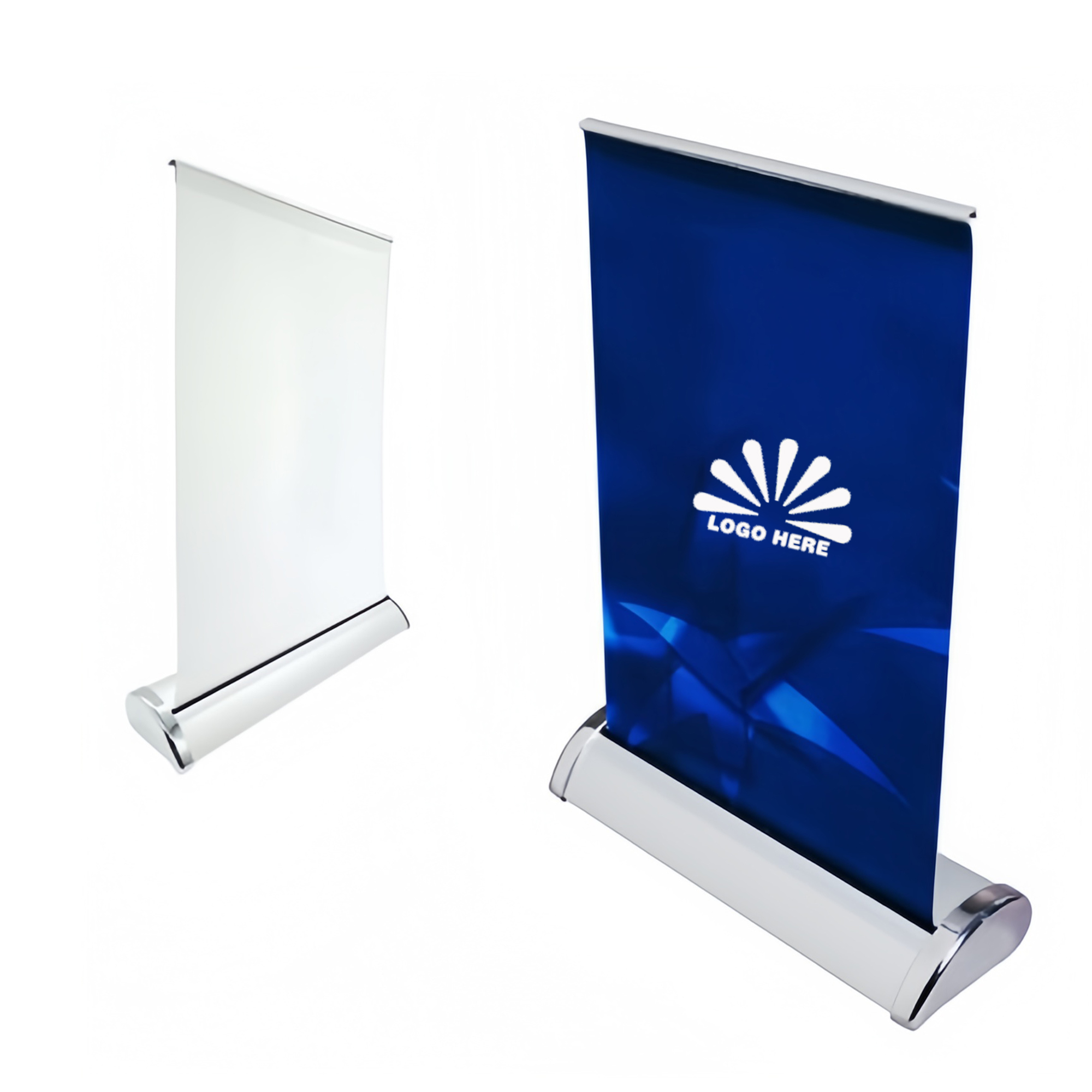 Custom Retractable Desktop Banner Stand 2