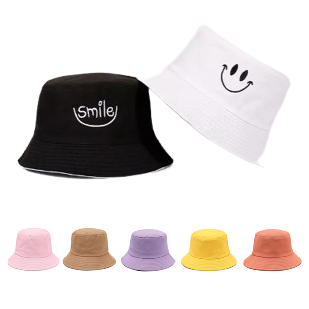 100% Cotton Fisherman Bucket Sun Hat 1