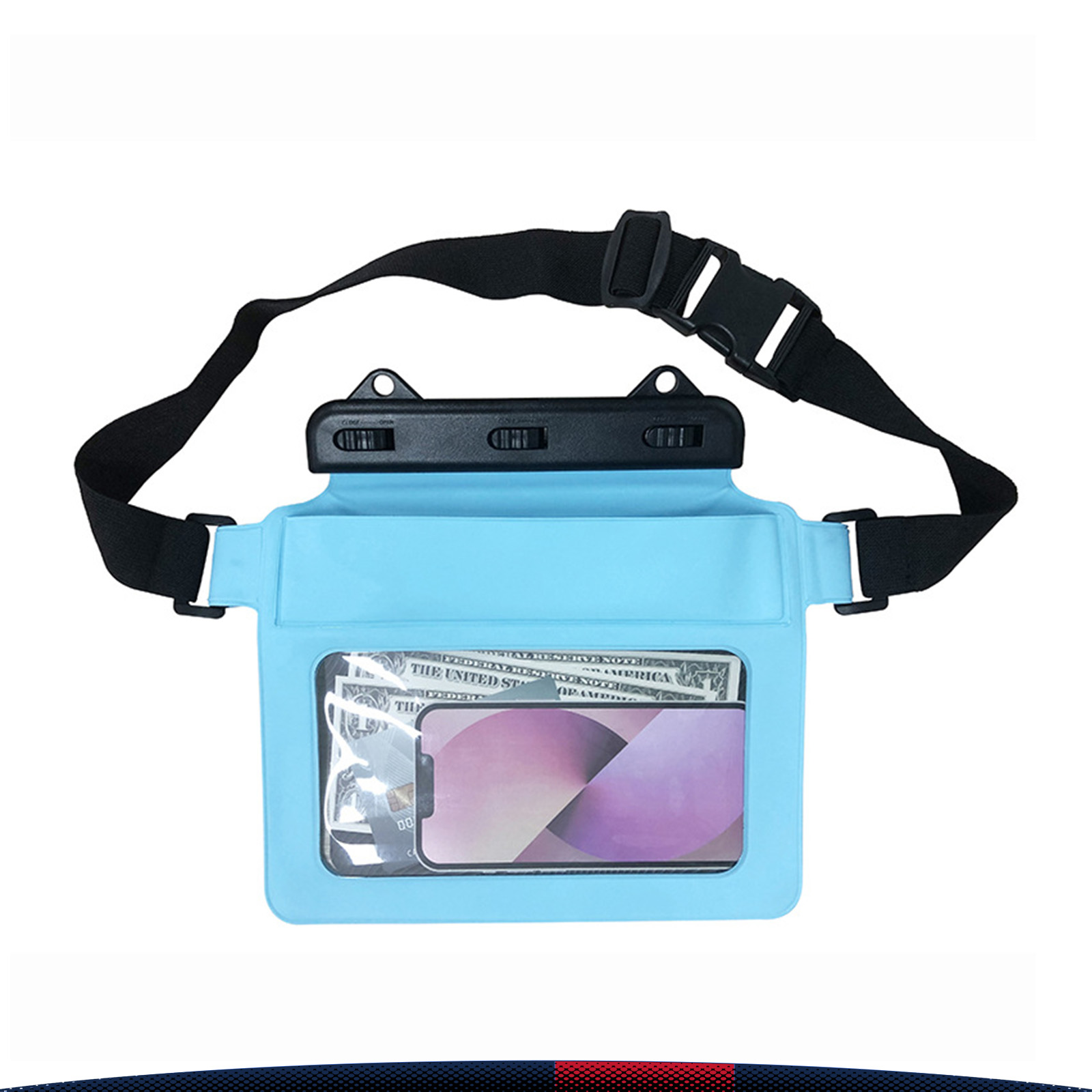 Valfa PVC Waterproof Waist Pouch 3