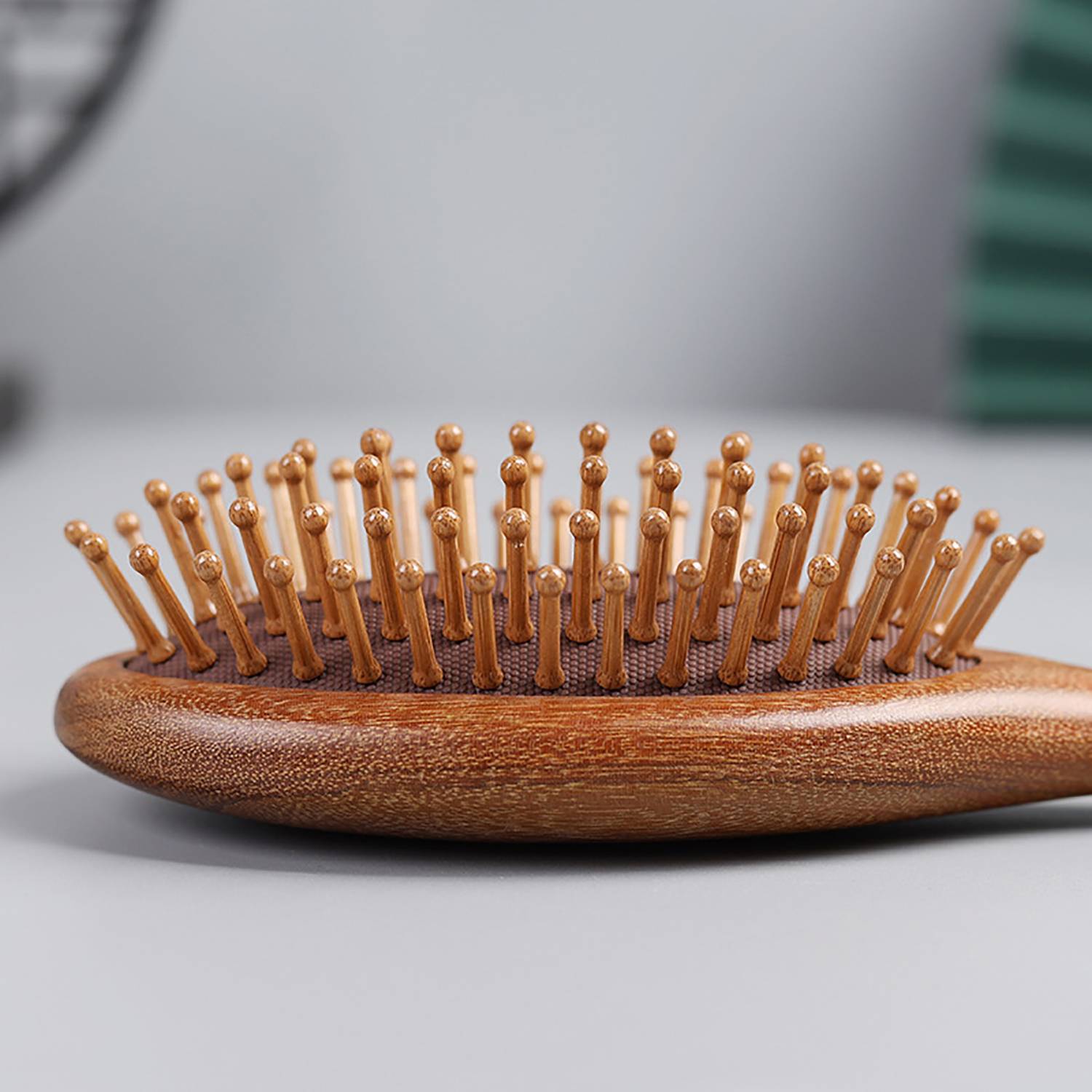 Vintage Sandalwood Air Cushion Comb 8
