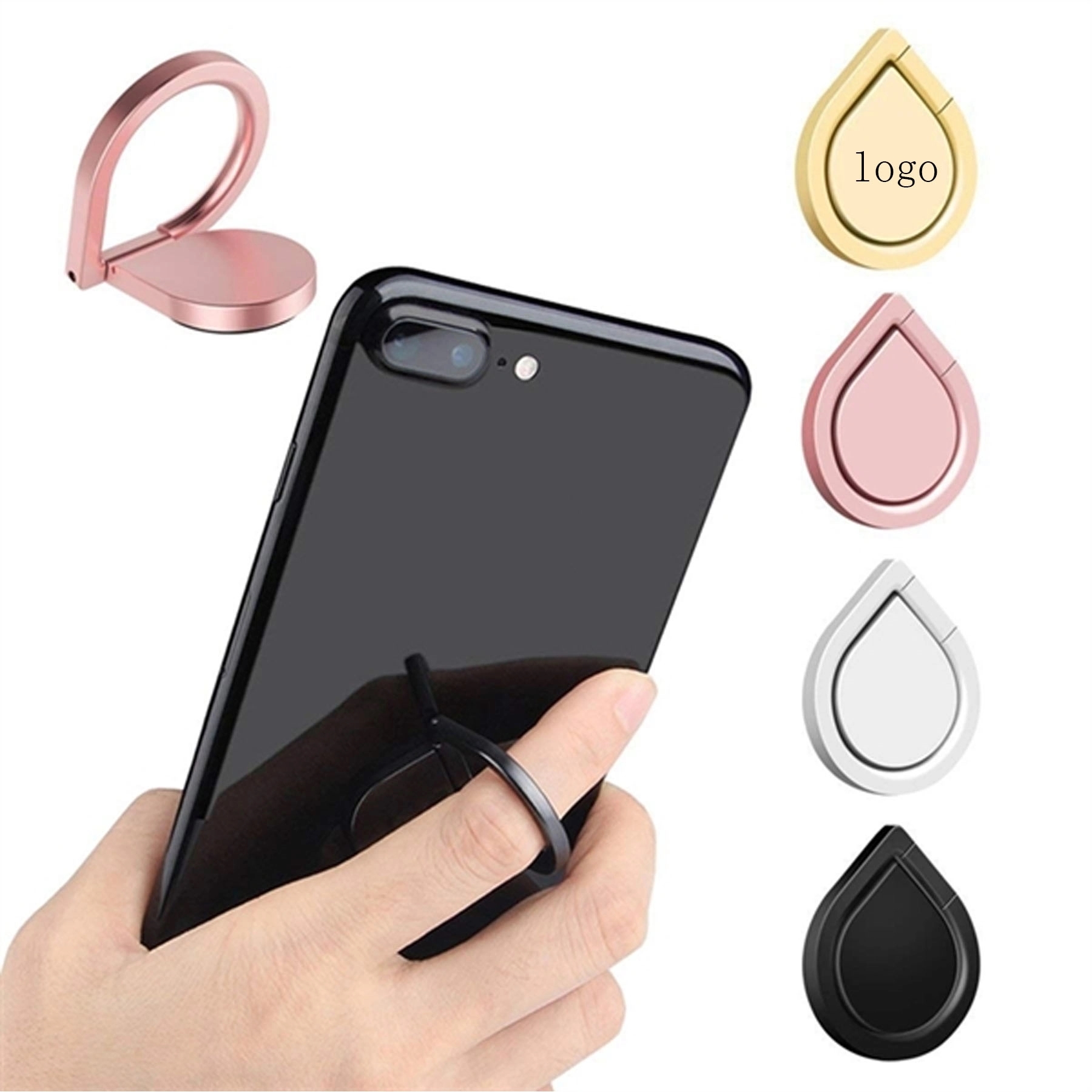 Teardrop Aluminium Cell Phone Stand Grip Holder 2