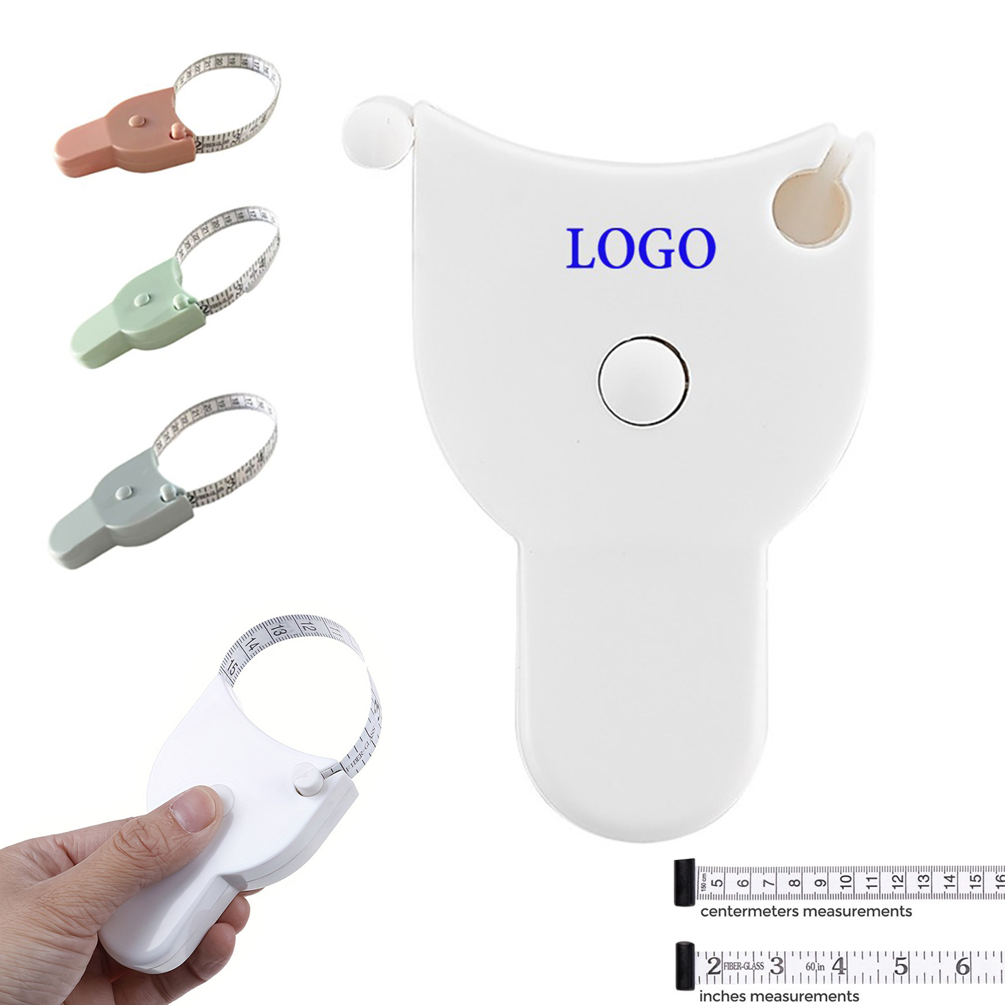 Retractable Body Tape Measure With Handle 2