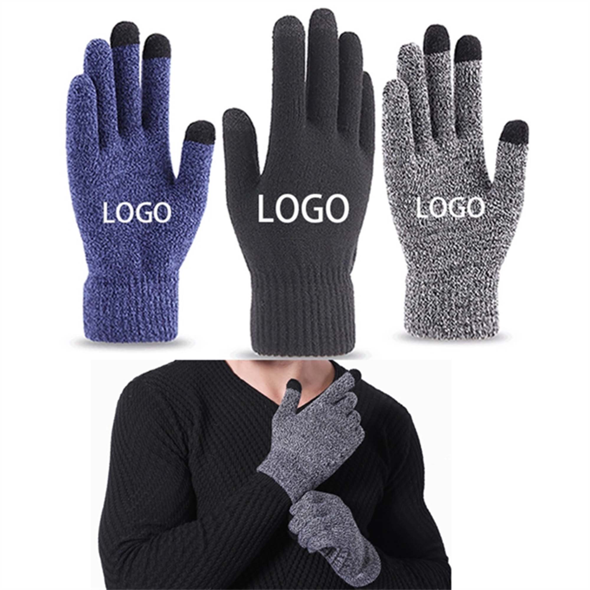 Unisex Touch Screen Knitted Gloves 2