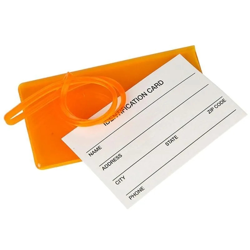 PVC In Pocket Bag & Luggage Tags With Loop Strap 5