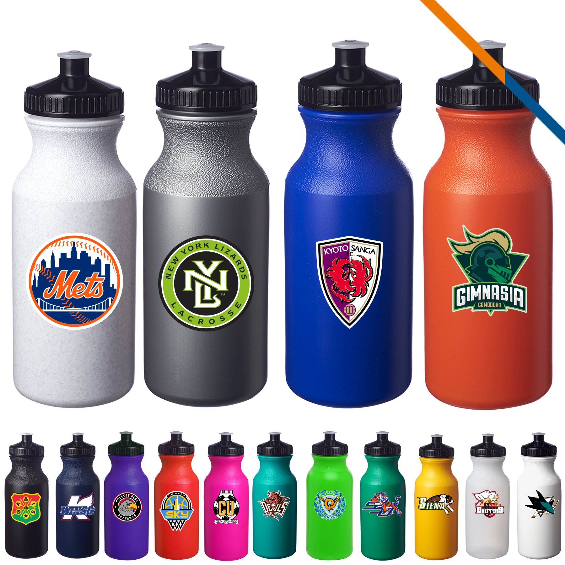 Homer Plastic Sports Bottle - 20 OZ. 4