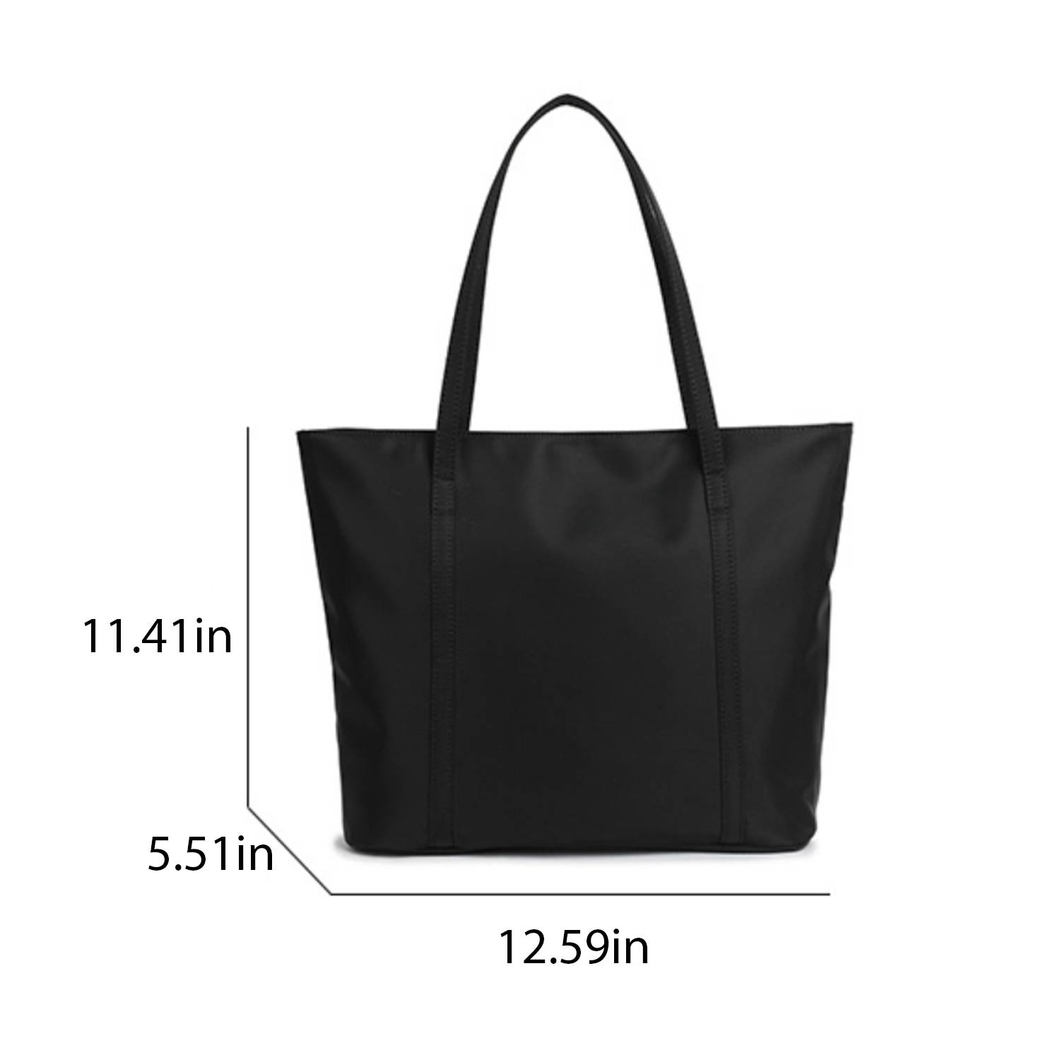 Single Shoulder Canvas Commuting Tote Bag 5