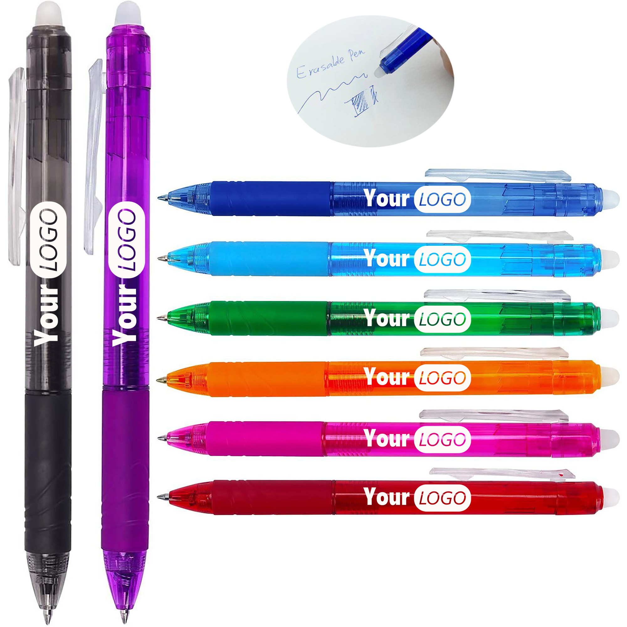 Erasable Colored Ballpoint Gel Pen 7