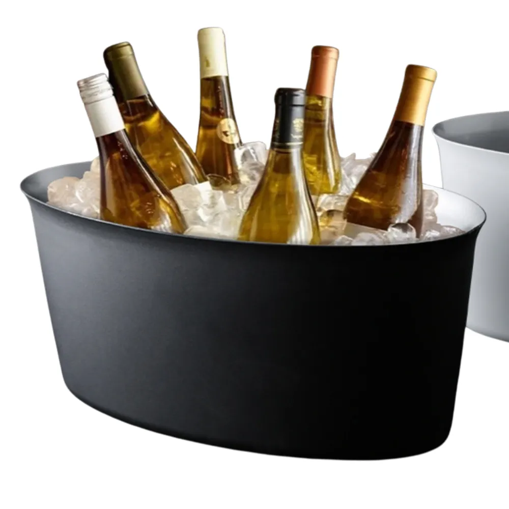 Premium Stainless Steel Oval Beverage Tub 3