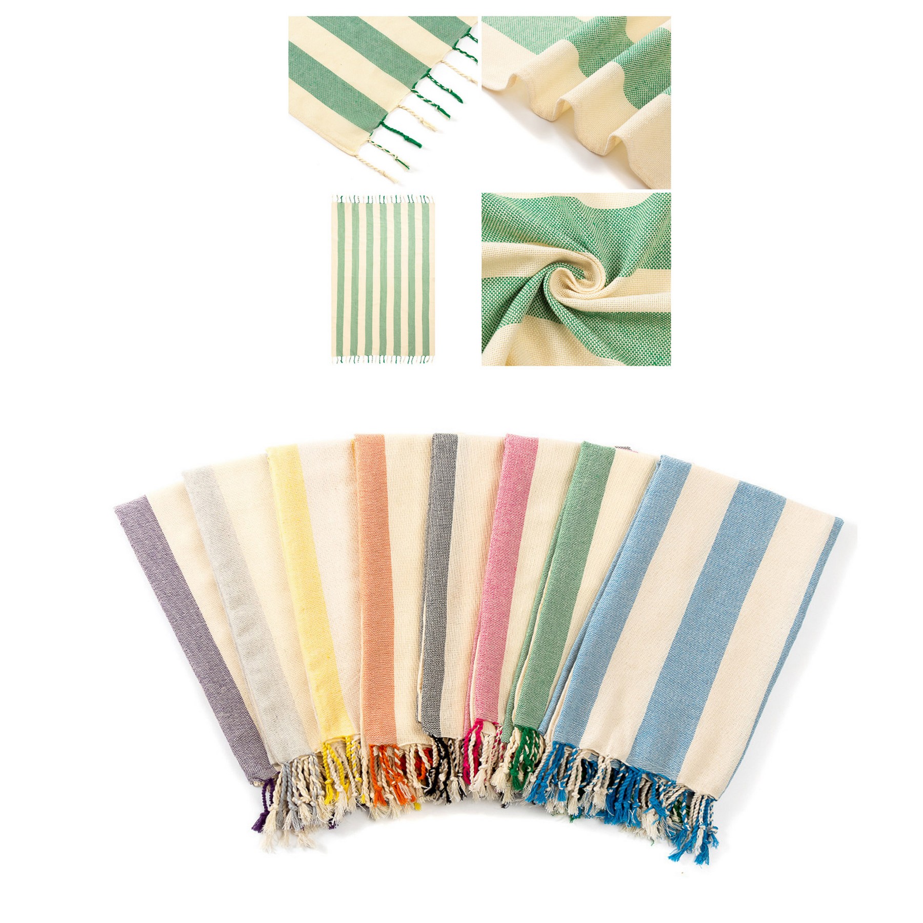 Striped Beach Towel 2