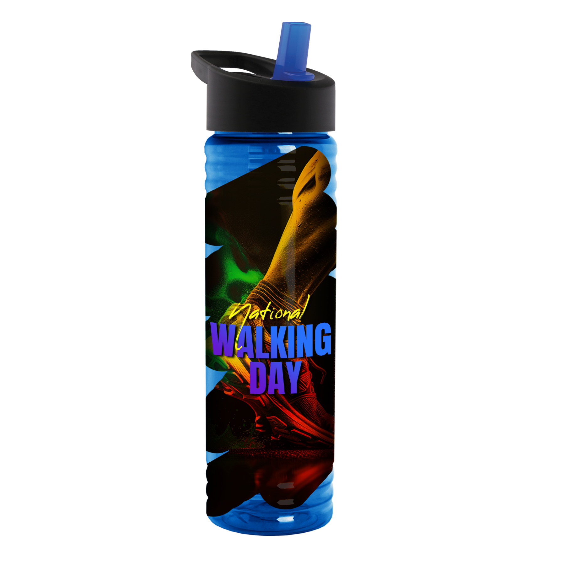 Garyline® Slim Fit Bottle with Flip-Straw Lid - 24 oz. 127