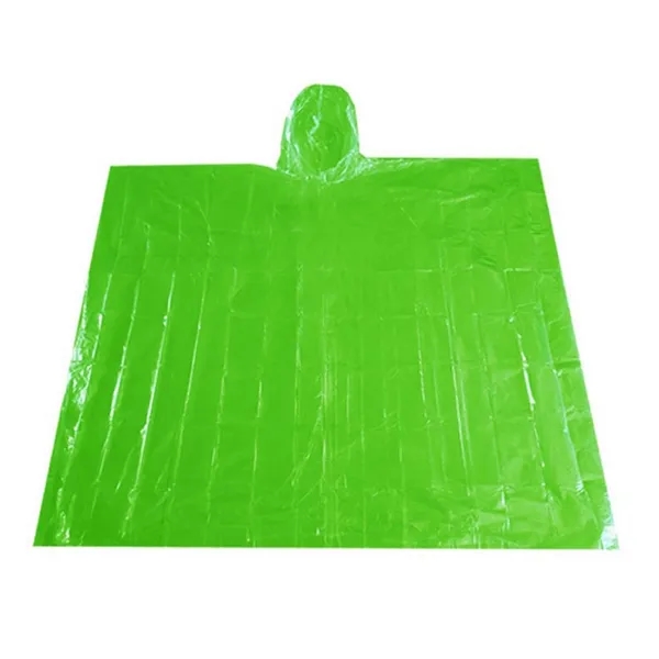 Disposable Rain Poncho 6
