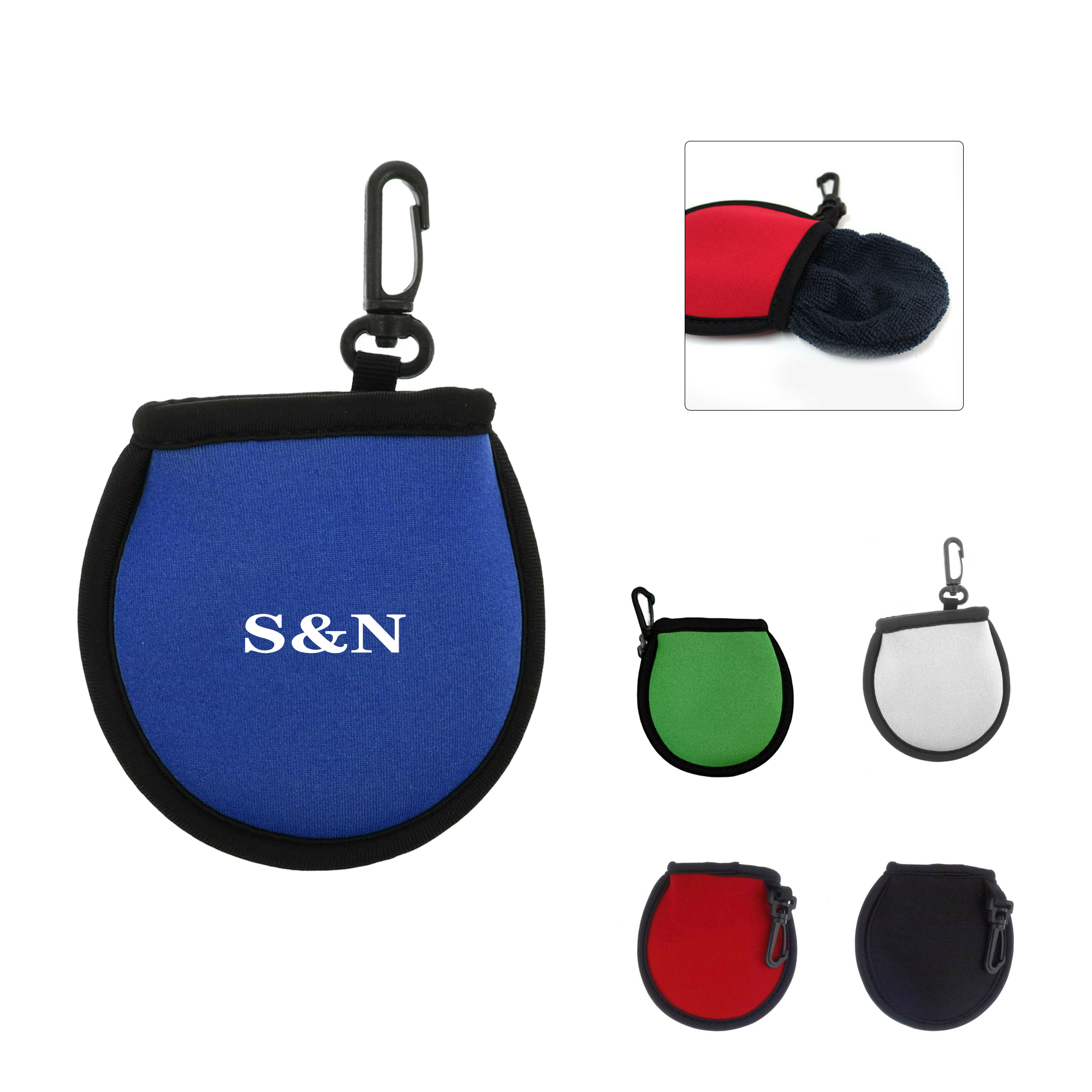 Portable Golf Ball Cleaning Pouch 4