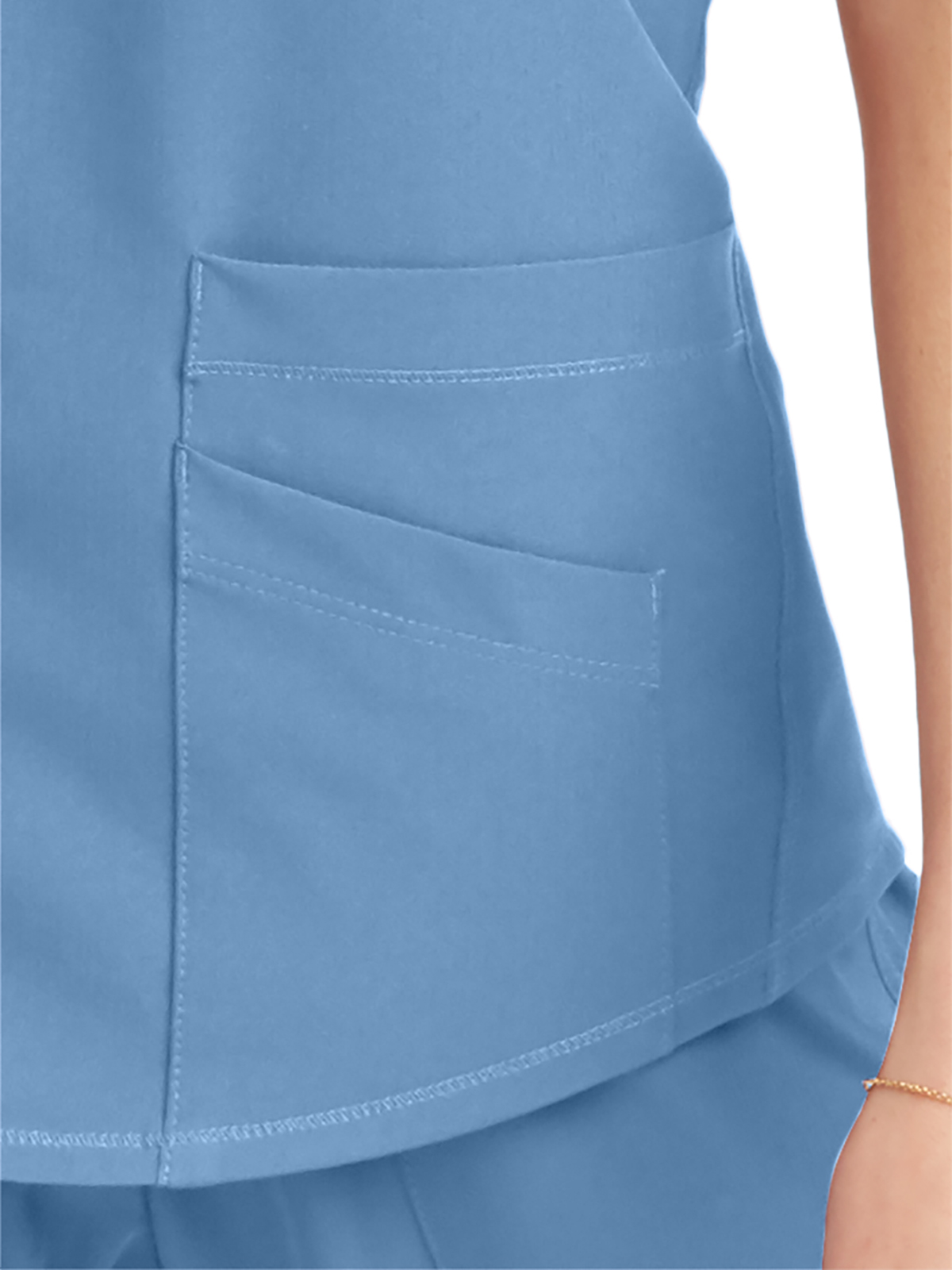 Skechers - Women's Three-Pocket Curved V-Neck Breeze Scrub Top 24