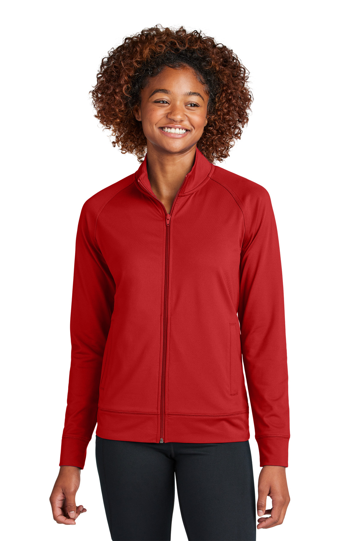 Sport-Tek® Women's Sport-Wick Stretch Full-Zip Cadet Jacket 29