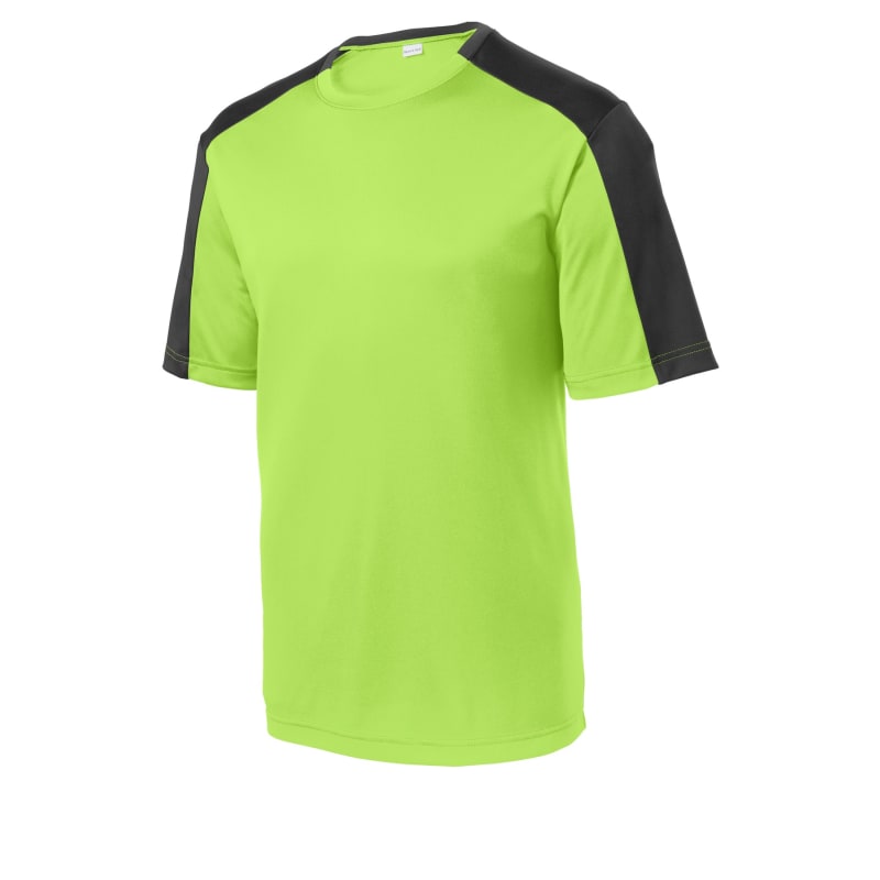 Sport-Tek PosiCharge Competitor Sleeve-Blocked Tee. 3