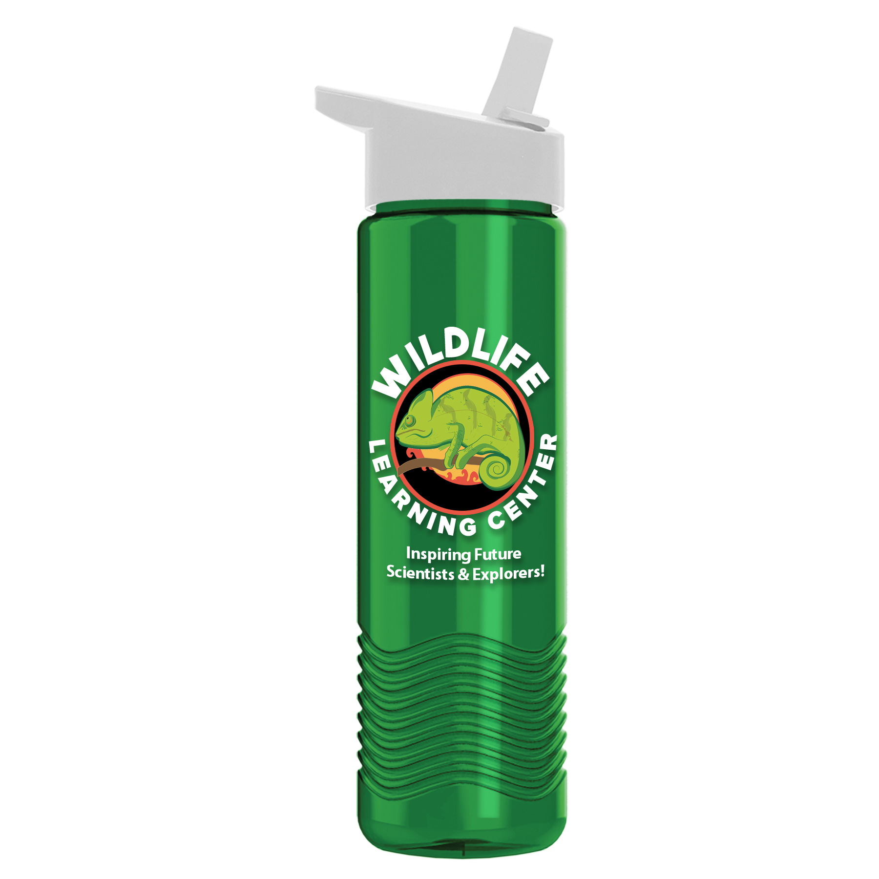 The Wave - 24 oz. Tritan Bottle with Flip straw and Digital imprint 5