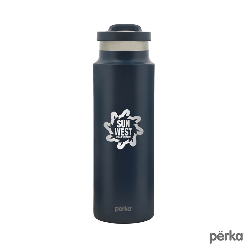 Perka® Monroe 24 oz. Double Wall Recycled Stainless Steel Water Bottle 30