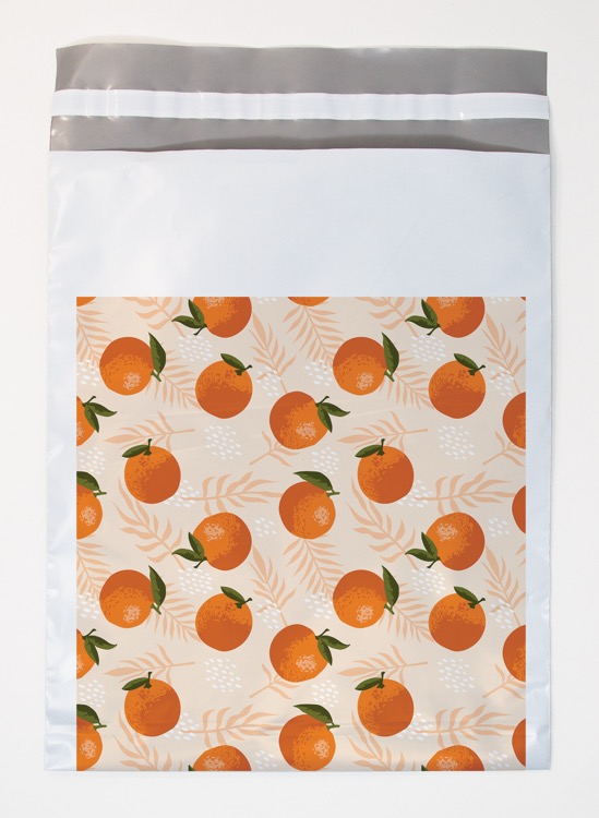Citrus Predesigned Poly Mailer (9.75" x 12") 2