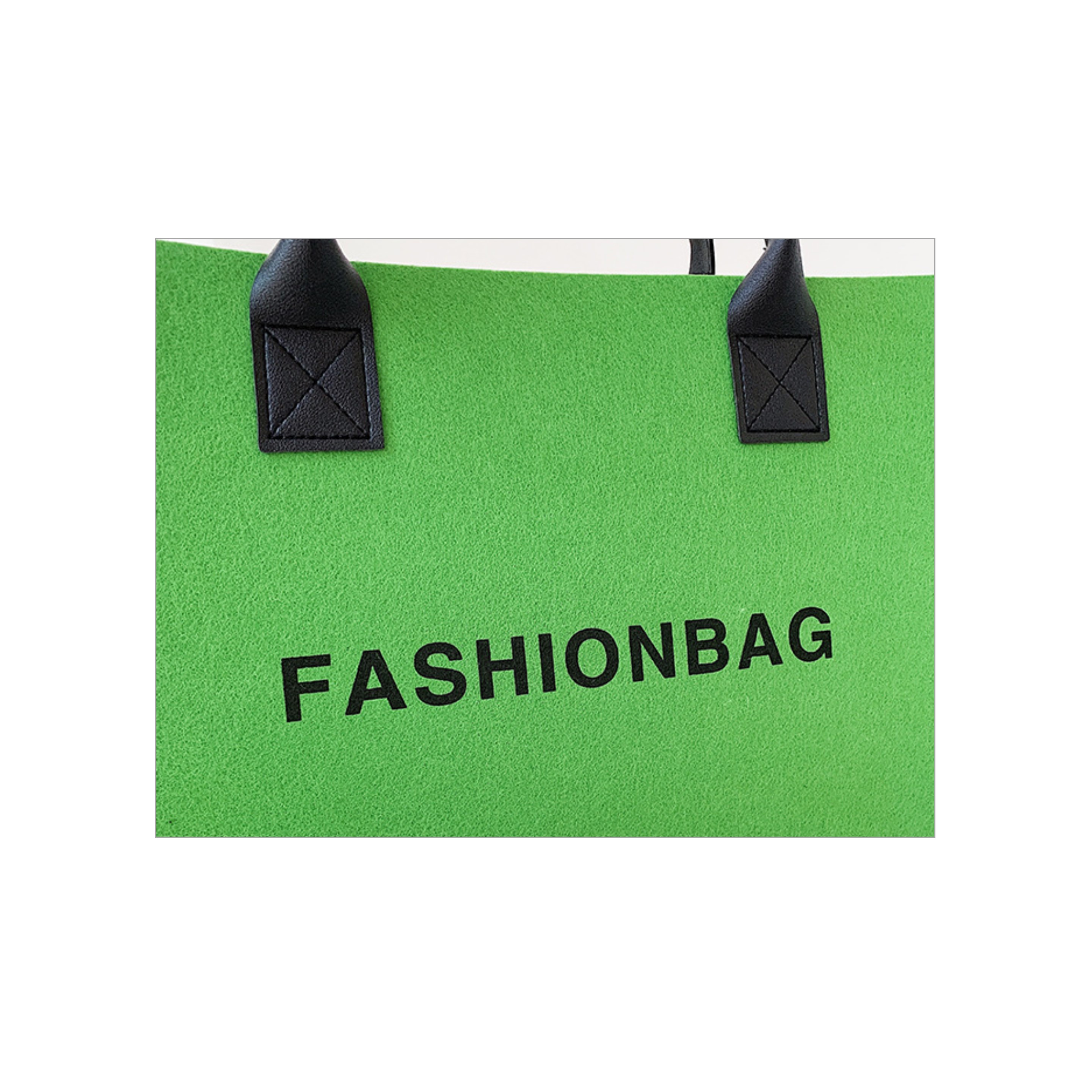 Heavy Duty Felt Tote Bag (direct import) 3