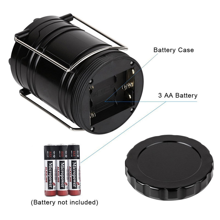 Outdoor Use Leds Solar Bbq Hand Crank Camping Light 1