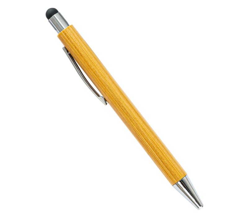 Eco-friendly Bamboo Pen with Stylus 4